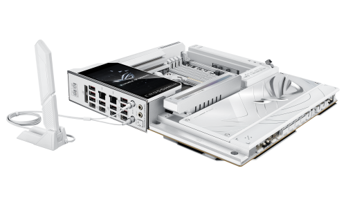ASUS ROG CROSSHAIR X870E GLACIAL Blanco