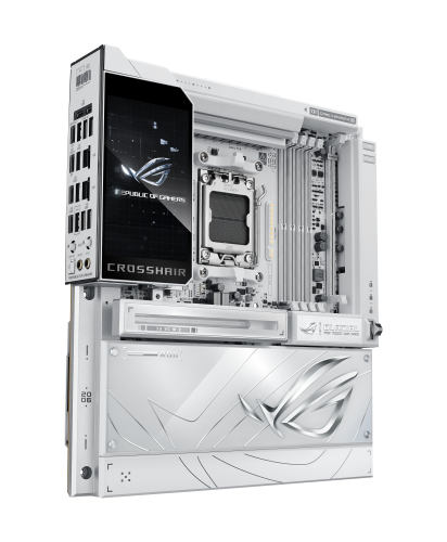 ASUS ROG CROSSHAIR X870E GLACIAL Blanco