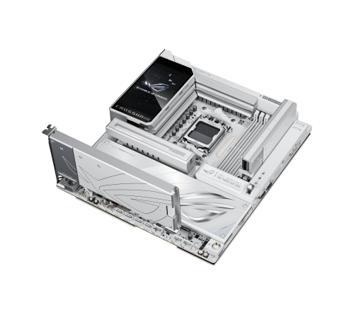 ASUS ROG CROSSHAIR X870E GLACIAL Blanco