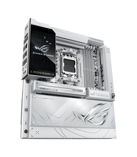 ASUS ROG CROSSHAIR X870E GLACIAL Blanco
