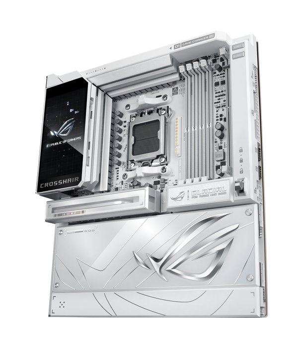 ASUS ROG CROSSHAIR X870E GLACIAL Blanco