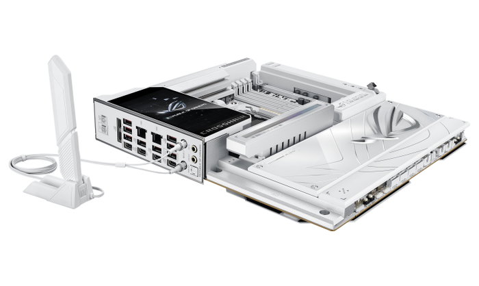 ASUS ROG CROSSHAIR X870E GLACIAL Blanco