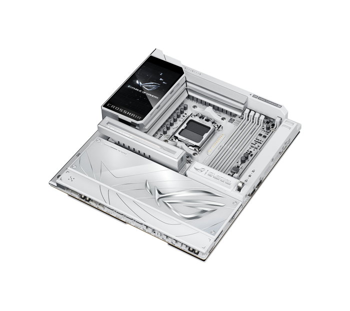 ASUS ROG CROSSHAIR X870E GLACIAL Blanco