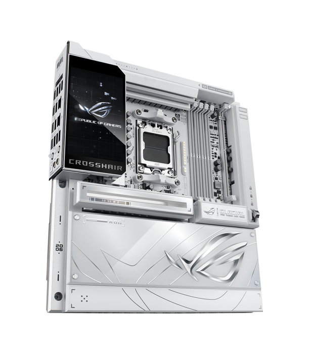 ASUS ROG CROSSHAIR X870E GLACIAL Blanco