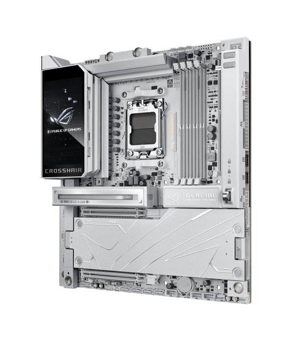 ASUS ROG CROSSHAIR X870E GLACIAL Blanco