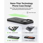 Belkin SheerForce Grip Case para iPhone 18 Pro / iPhone 17 Pro, Negro