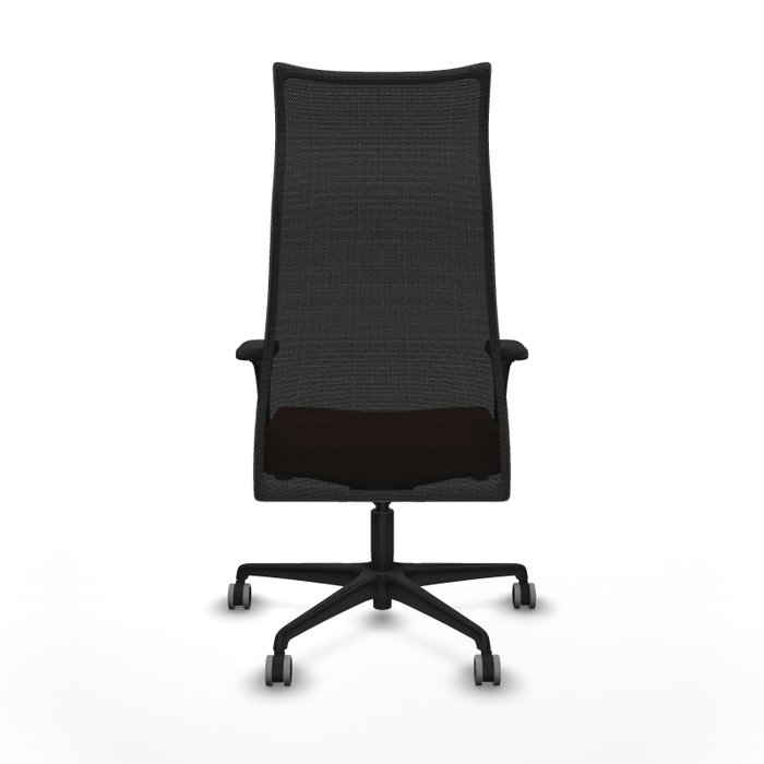 PIQUERAS Y CRESPO Sillón Albacete con Mecanismo Sincro, Similpiel Marrón y Malla Negro PIQUERAS Y CRESPO Sillón Albacete con Mecanismo Sincro, Similpiel Marrón y Malla Negro