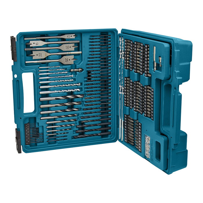 Makita E-11689 Juego de brocas y puntas de 256 piezas