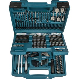 Makita E-11689 Juego de Brocas y Bits de 256 Piezas