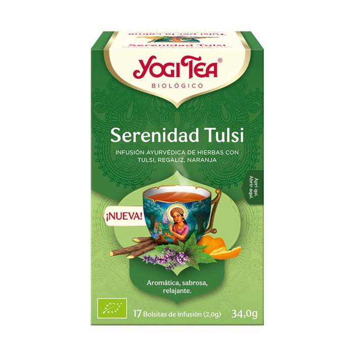 YOGI TEA Infusión Serenidad Tulsi Bio YOGI TEA Infusión Serenidad Tulsi Bio