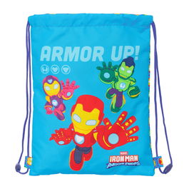 Bolsa Mochila con Cuerdas Iron Man Multicolor 26 x 34 x 1 cm