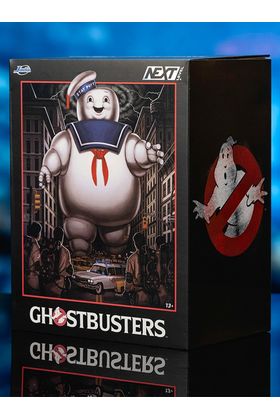 JADA TOYS Nano Escenario Stay-Puft Marshmallow Man Ghostbusters Next Level Edition