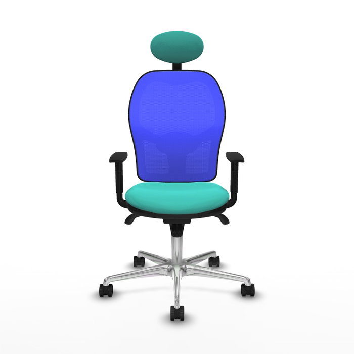 PIQUERAS Y CRESPO Silla de oficina Jorquera, Sincro, Turquesa y Azul PIQUERAS Y CRESPO Silla de oficina Jorquera, Sincro, Turquesa y Azul