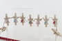 DKD Home Decor Pinzas de Madera 206x2x7 para Calendario Surtido de 2 Modelos