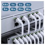 Extralink LAN Patchcord CAT.8 U/FTP 15m Blanco Plano