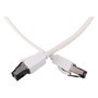 Extralink LAN Patchcord CAT.8 U/FTP 15m Blanco Plano