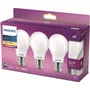 Philips PHI8719514266759 Bombilla LED E27 60W Blanco Cálido Paquete de 3