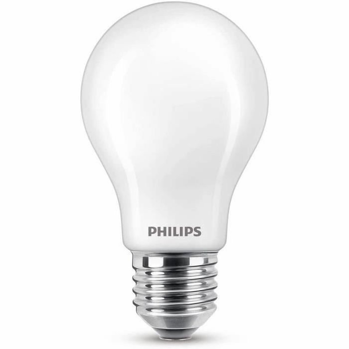 Philips Paquete de 3 Bombillas LED A60 E27 7W 806Lm 2700K Blanco Cálido