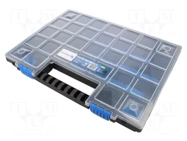 HÖGERT TECHNIK Contenedor colectivo con particiones 399x303x50mm