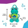 BABY EINSTEIN Peluche Sensory Sidekick de Neptuno Ocean Explorers, desde el nacimiento