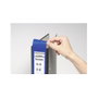 Durable Etiquetas de Lomo para Archivador Ordofix Autoadhesivas, Azul, 10 Unidades