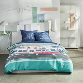 Today Juego de cama JAVA Estampado Los Ángeles Azul 240x220 cm