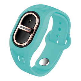 Coati Pulsera antimosquitos por ultrasonidos recargable IPX4, verde