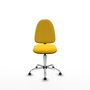 PIQUERAS Y CRESPO Silla de oficina Aýna Amarillo
