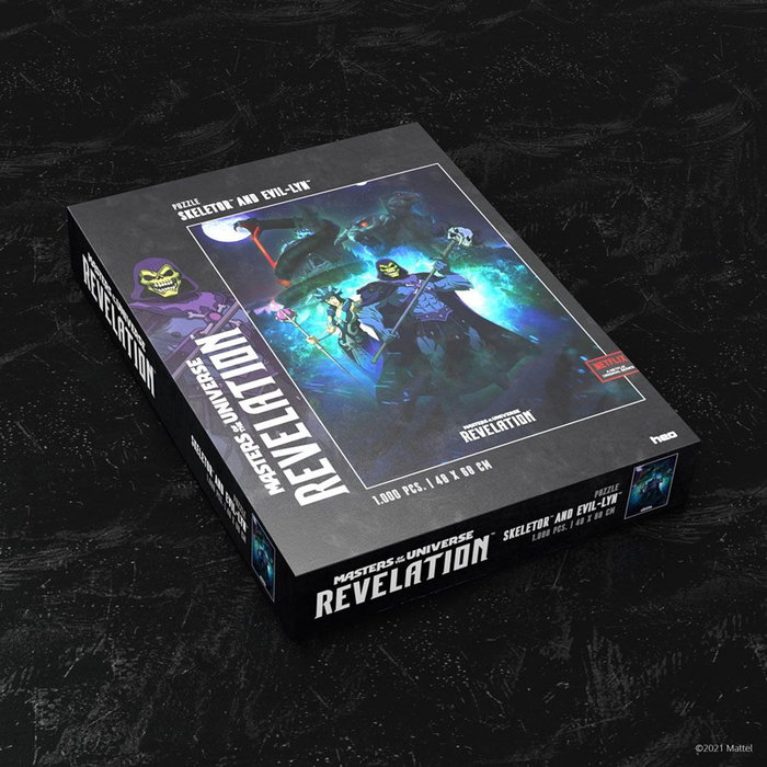 Amos Del Universo Puzzle Skeletor Masters of the Universe Revelation 1000 Piezas