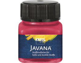 Kreul Pintura para textil Javana Tex cereza 20ml