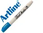 Artline Rotulador Supreme Brush Punta Pincel Trazo Variable Azul para Lettering Base Agua