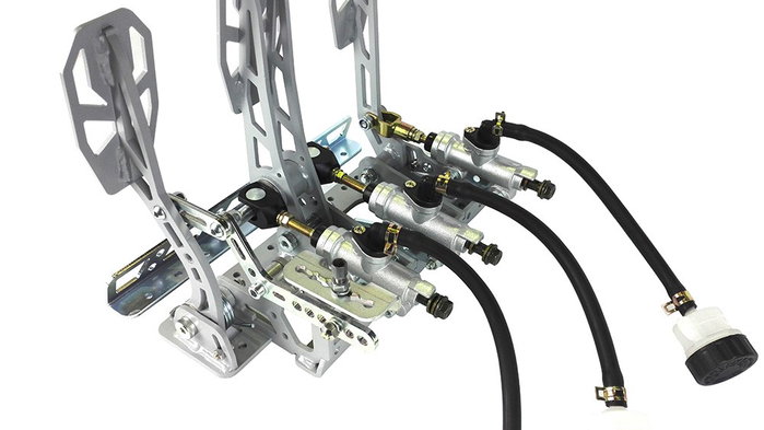 RPB Pedalera Car Cross RPB0005 Montaje Suelo Acelerador Cable Freno Repartidor Pedal Ratio 5:1 Embrague Hidráulico Antideslizante Talonera Ajustable RPB Pedalera Car Cross RPB0005 Montaje Suelo Acelerador Cable Freno Repartidor Pedal Ratio 5:1 Embrague Hidráulico Antideslizante Talonera Ajustable