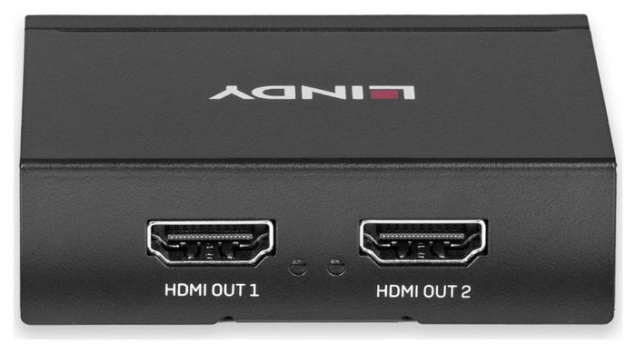 Lindy 38158 Splitter HDMI 4K de 2 Puertos 3D
