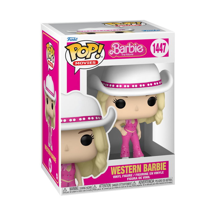 Funko Pop Barbie Western Barbie Figura de Vinilo de 9 cm de la Película