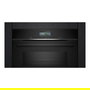 Siemens CM776GKB1 Horno Integrado iQ700 con Función Microondas, 45L, 900W, Negro/Acero Inoxidable, Home Connect, Limpieza Pirolítica e Hidrolítica