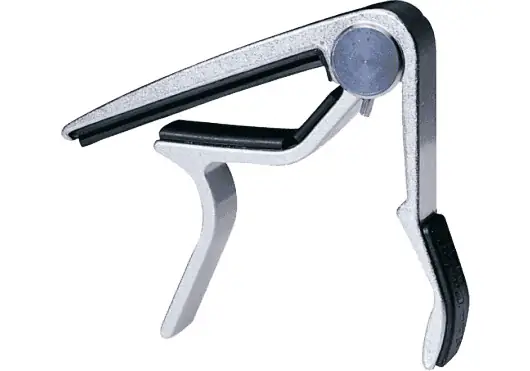 Dunlop Cejilla Clásica Trigger® Nickel - Para Guitarra, Dimensiones: 11 cm Ancho x 2 cm Alto x 14.7 cm Largo Dunlop Cejilla Clásica Trigger® Nickel - Para Guitarra, Dimensiones: 11 cm Ancho x 2 cm Alto x 14.7 cm Largo