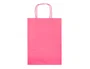 Q-connect Bolsa Papel Celulosa Rosa con Asa Retorcida 240x320x100 mm (25 Unidades)