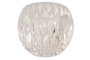 DKD Home Decor Decoración Luminosa Transparente 6x6x5 cm, 12 Unidades, LED, Incluye 3 Baterías