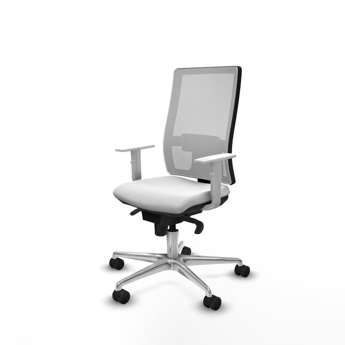 PIQUERAS Y CRESPO Silla de oficina Horna con Mecanismo Sincro y Color Blanco PIQUERAS Y CRESPO Silla de oficina Horna con Mecanismo Sincro y Color Blanco