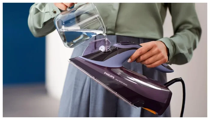 Philips Azur 8000 DST8021/30 Plancha de Vapor Violeta - 3000W, Suela SteamGlide Elite, 55 g/min Vapor Continuo, 240 g/min Golpe de Vapor Philips Azur 8000 DST8021/30 Plancha de Vapor Violeta - 3000W, Suela SteamGlide Elite, 55 g/min Vapor Continuo, 240 g/min Golpe de Vapor