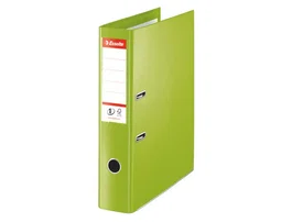 Esselte Archivador de palanca VIVIDA verde lomo 75 mm formato folio