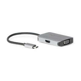 DeLOCK Divisor USB Type-C 1 x HDMI + 1 x VGA (Modo DP Alt)