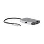DeLOCK Divisor USB Type-C (Modo DP Alt) 1x HDMI + 1x VGA 4K Ultra HD 60 Hz