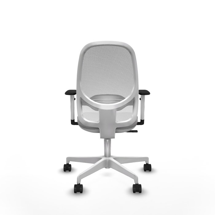 PIQUERAS Y CRESPO Silla de oficina Cilanco con mecanismo Sincro, Gris claro y Blanco PIQUERAS Y CRESPO Silla de oficina Cilanco con mecanismo Sincro, Gris claro y Blanco