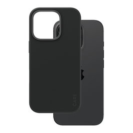 PanzerGlass CARE Fashionable Case MagSafe para iPhone 16 Pro, Negro