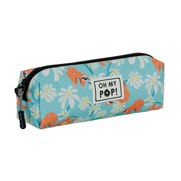 Oh My Pop Estuche Portatodo Cuadrado FAN 2.0 Lazy Turquesa Oh My Pop Estuche Portatodo Cuadrado FAN 2.0 Lazy Turquesa