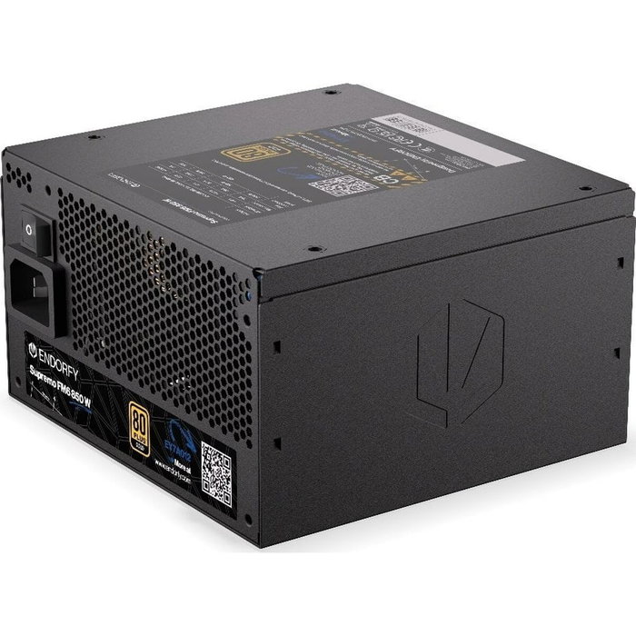 Endorfy Supremo FM6 850 W 80 PLUS Gold Black ATX Modular PSU