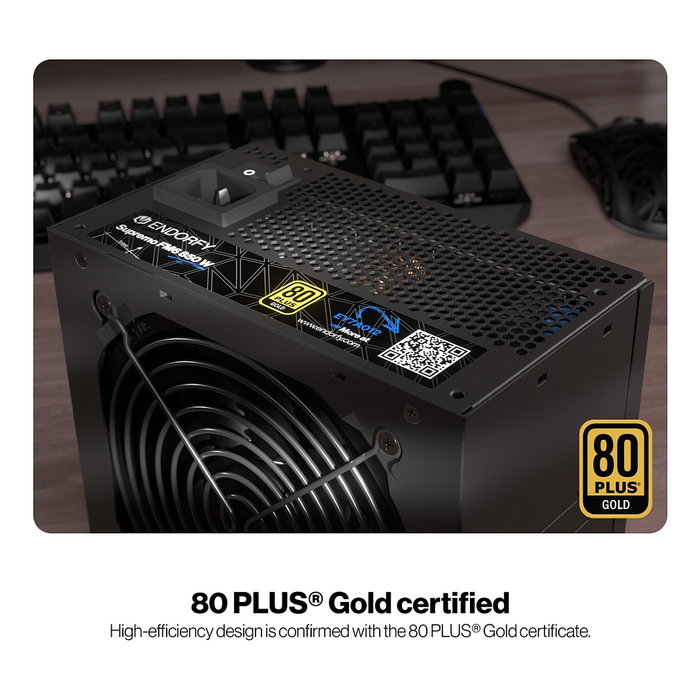 ENDORFY Supremo FM6 850W 80 Plus Gold Fuente de Alimentación Modular ATX 3.1 ENDORFY Supremo FM6 850W 80 Plus Gold Fuente de Alimentación Modular ATX 3.1