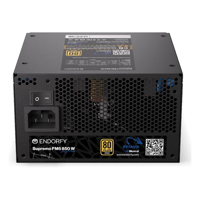 ENDORFY Supremo FM6 850W 80 Plus Gold Fuente de Alimentación Modular ATX 3.1 ENDORFY Supremo FM6 850W 80 Plus Gold Fuente de Alimentación Modular ATX 3.1