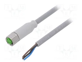 MURRELEKTRONIK Cable para sensores M8 hembra recto 3 pines 5m